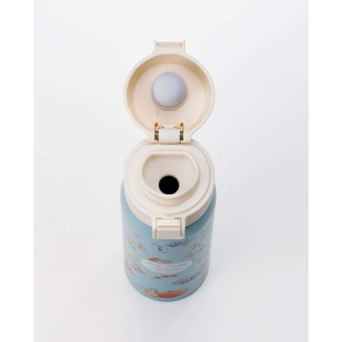 Skater Stainless Steel Mug Bottle STOT3 / STOT5 Replacement Cap Unit Light Blue Lid Gasket Spout Gasket P-STOT3 / 5-CU-A