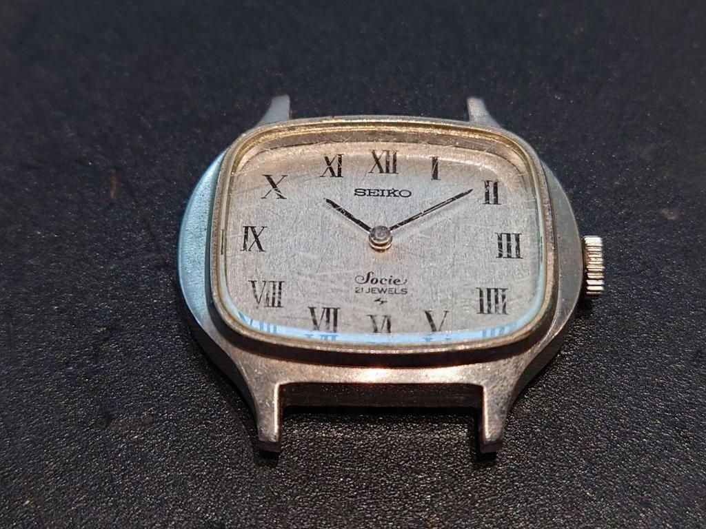 [USED] SEIKO Socie Hand-Wound Watch Stainless Steel