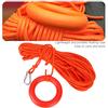 8mm Nylon Floating Lifesaving Wire Snorkeling Safety Rope Boat Diving Swimming Lifeguard Rescue Line with Buoyant Loop