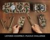 12GO-97025 Camouflage Edition Heavy Tank Building Blocks Model Toy for Boys