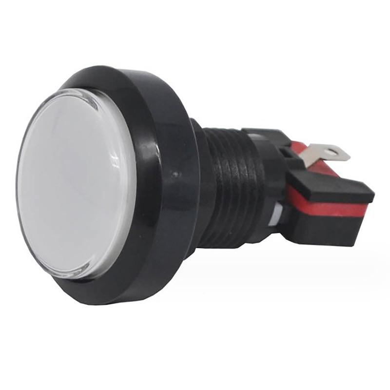 1Pcs 45Mm Push Button Arcade Button Led Micro Switch 12V Power Button Switch Set Green/Yellow/Red/White/Blue