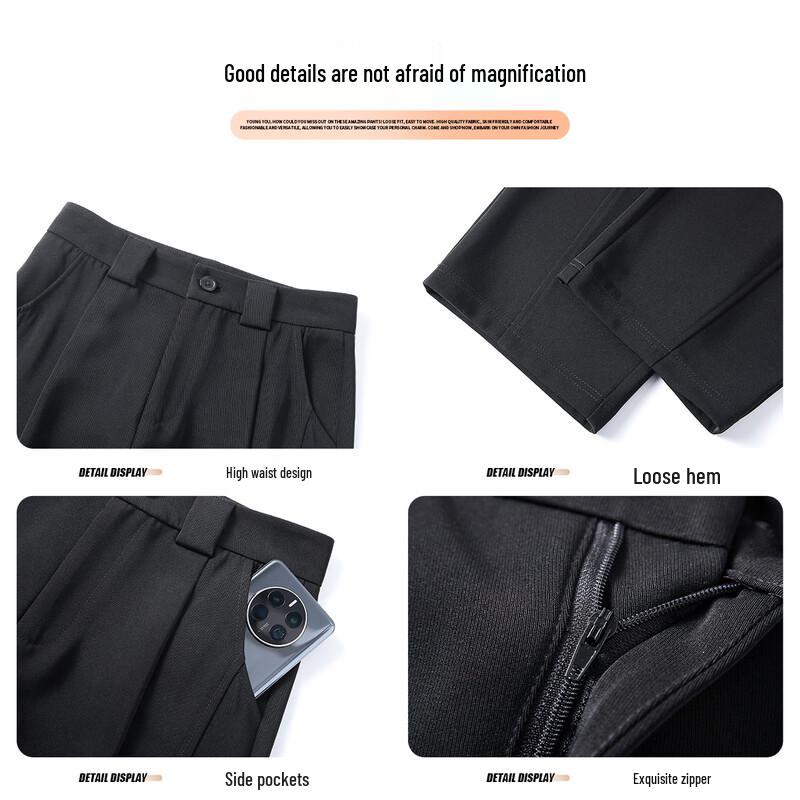 Women's High-Waisted Carrot Pants