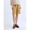 Lapli Pin Tuck Knee Length Shorts Apptm025015