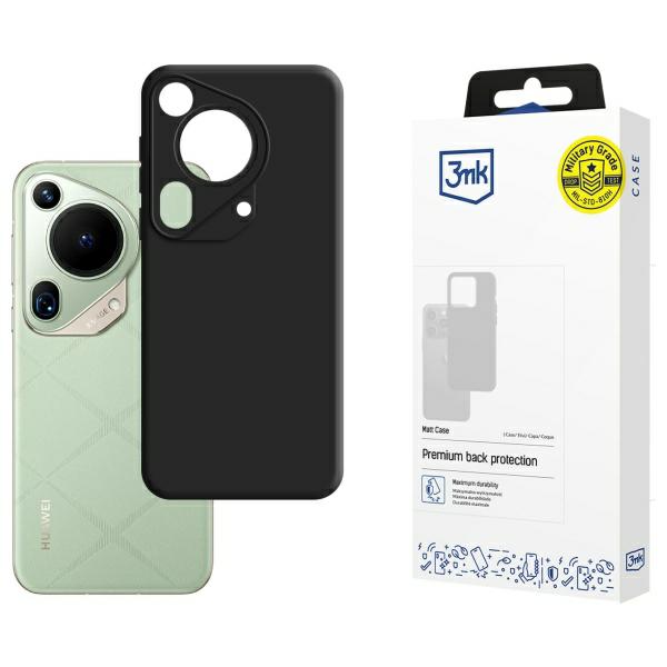 Etui 3Mk Matt Case Do Huawei Pura 70 Ultra, Czarne