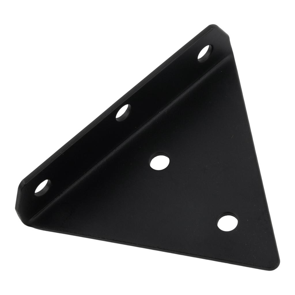 Настенный треугольный кронштейн белый 1 шт. Мебель