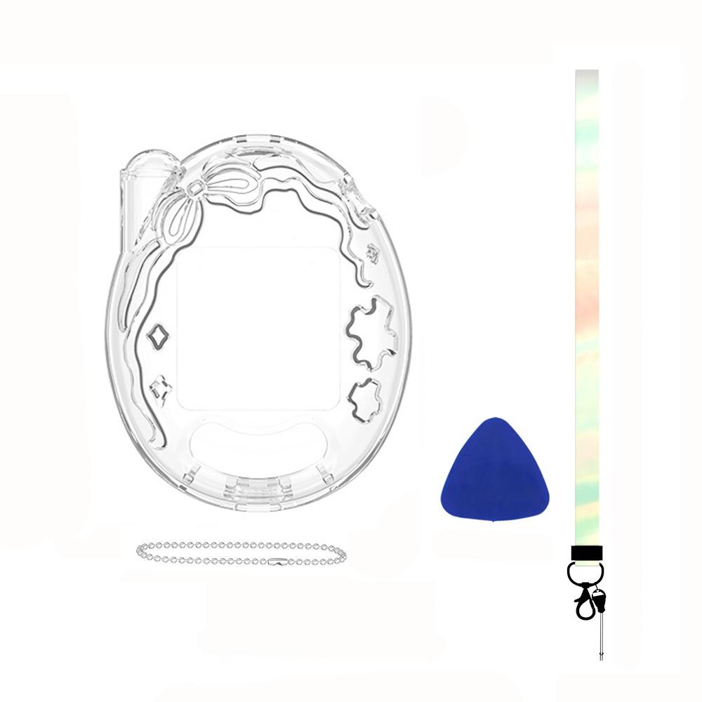 Transparent Protective Case Clear Cover for Tamagotchi Connection Game Console Accessories