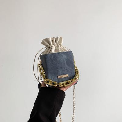 Candy Square Bag Сумка-цепочка Креативная сумка-коробка на шнурке Модные универсальные аксессуары Женская сумка Tide