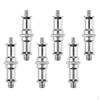 6pcs 1/4 "to 3/8" Tripod Adapter Monopod Spigot Screw Thread