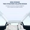 2 шт. Для Tesla Model 3/Y/3 Highland/Y Juniper Ледяная Ткань Пряжка Затеняющие Накладки на Стеклянную Крышу Передний и Задний Люк Солнцезащитный Козырек
