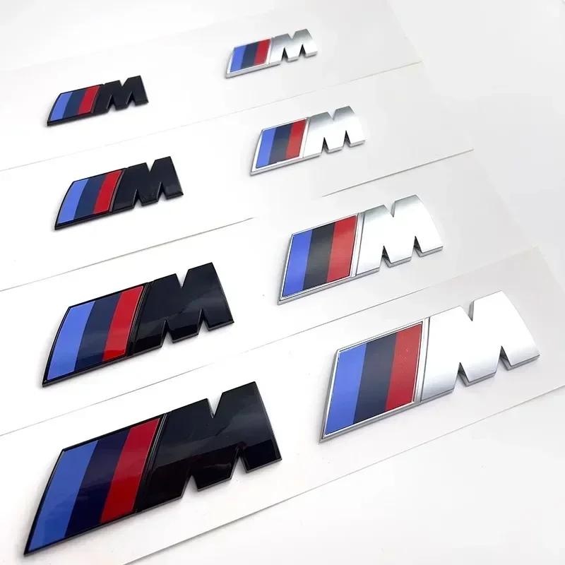Для BMW М ЛОГОТИП Наклейка на крыло Значок на задний багажник 1 3 5 7 Серия X1 X3 X5 X6m M Sports Наклейка Автоаксессуары Наклейка Стайлинг