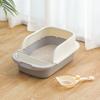 Кошачий туалет, переносной лоток для домашних животных, съемный полузакрытый лоток для кошачьего туалета, туалет для кроликов, средних и больших кошек, мелких животных