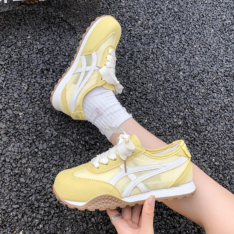 Модные тонкие кроссовки из сетки, 2025 Новые летние универсальные свободные повседневные туфли, дышащие тренировочные кроссовки Agander