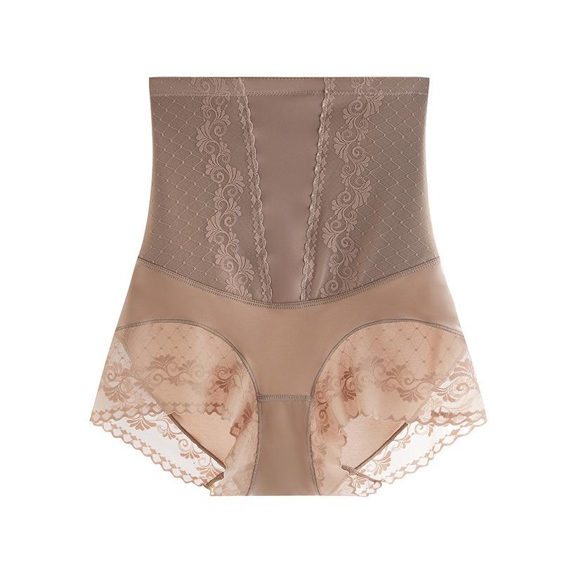Женские сетчатые трусики с высокой талией и контролем живота