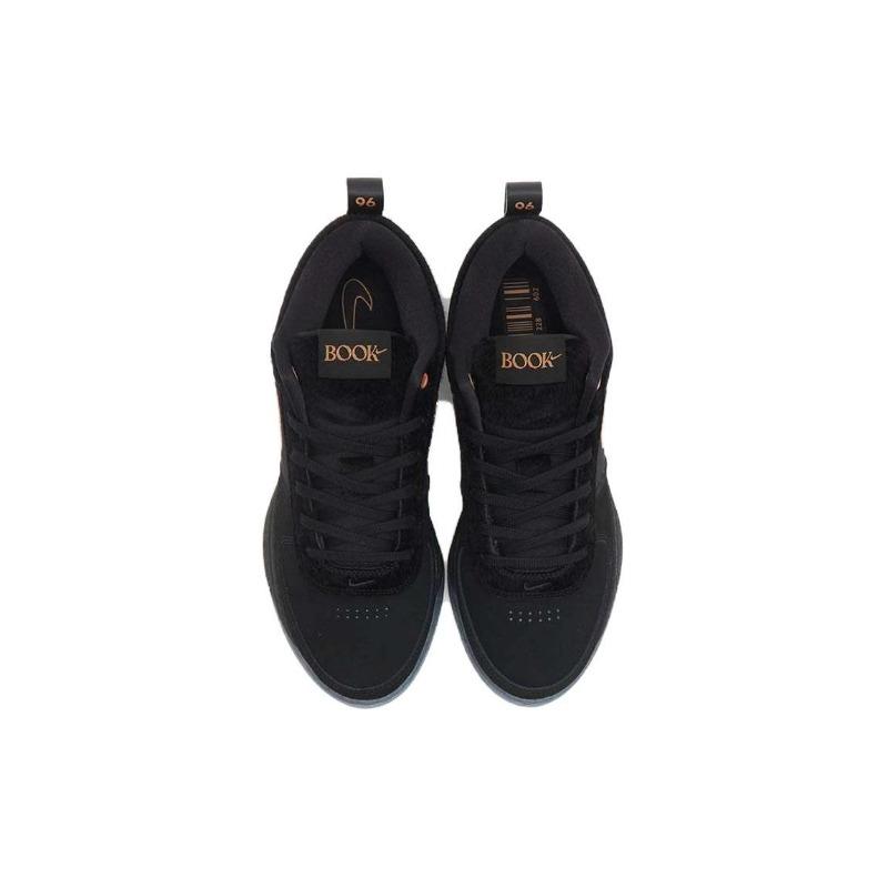 Nike Книга 1 "Haven" Мужские низкие баскетбольные кроссовки Черный Серый Оранжевый FJ4249-001