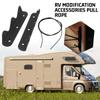 Rv Camping Cabinet Cargo Net Hanging Cabinet Fence Drop Resistance Tension Rope Trunk Luggage Elastic Storage Net Baffles