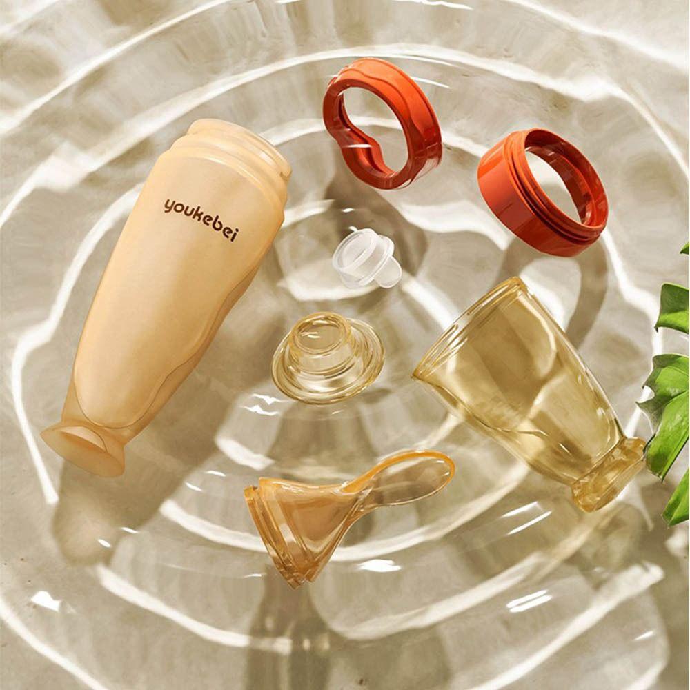 Силиконовая детская ложка для выдавливания, ложка с мягким наконечником для выдавливания, бутылочка для пищевых добавок, устойчивая к высоким температурам, удобная