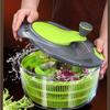 WTEMPO Сушилка для овощей, сушилка для салатов, бытовая многофункциональная корзина для мытья и дренажа овощей, сушилка для овощей и фруктов, сохраняющая свежесть