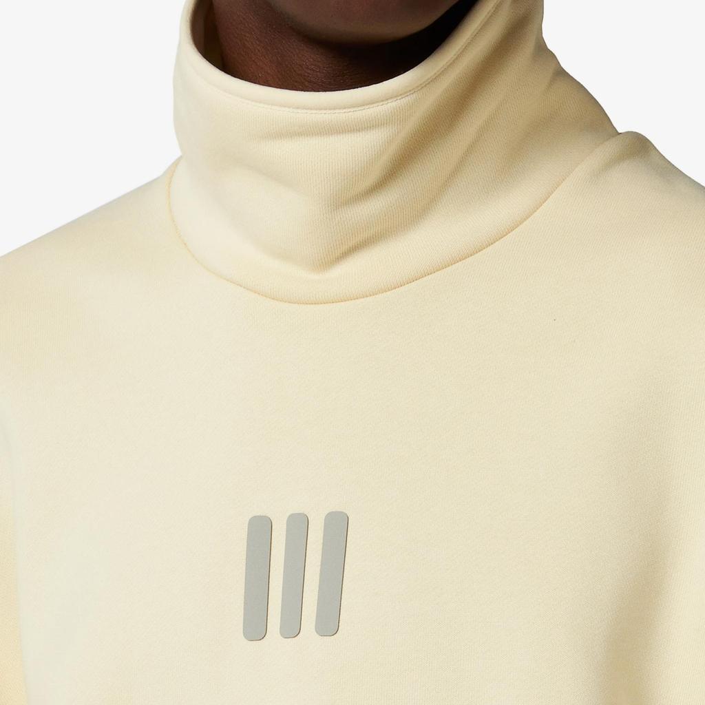Fear of God Спортивная толстовка унисекс с 3 полосками, однотонная, свободная, повседневная, удобная, мужская, светло-желтая IS8742