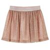 Skirt with Sequins for Children Pale Pink 92/104/116/128/140