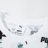 Puma The Smurfs Cartoon Print Crew Neck Short Sleeve T-Shirt Men Tops White 622190-02