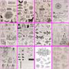 Merry Christmas Transparent Silicone Clear Stamps for Seal DIY Scrapbooking Photo Album Decor Flower Happy Halloween