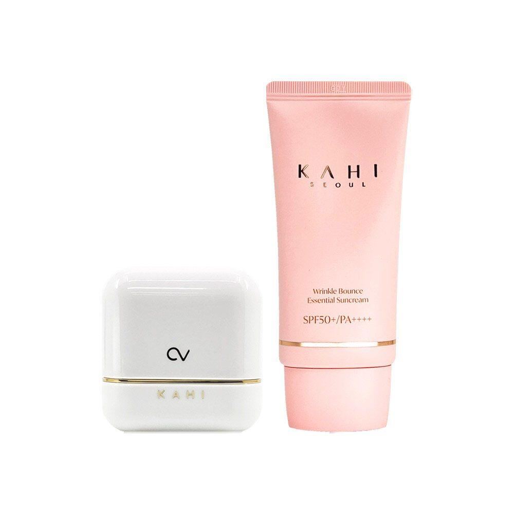 KAHI Солнцезащитный карандаш Caviar Sun Stick + солнцезащитный крем Wrinkle Bounce