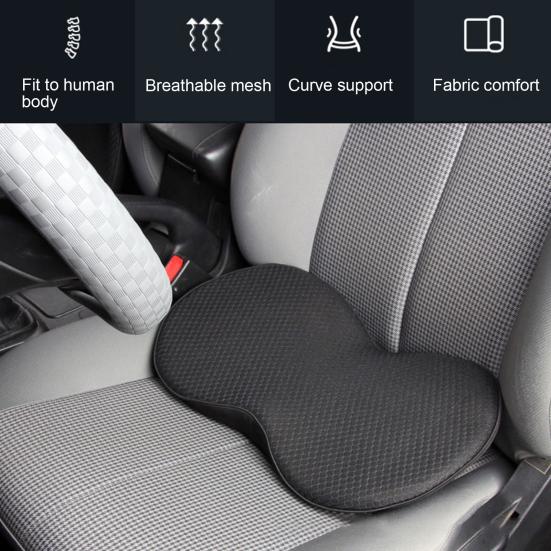 Car Seat Cushion Relieve Back Pain Enhance Driving Experience Seat Cushion for Long-distance Travel Ultimate Comfort