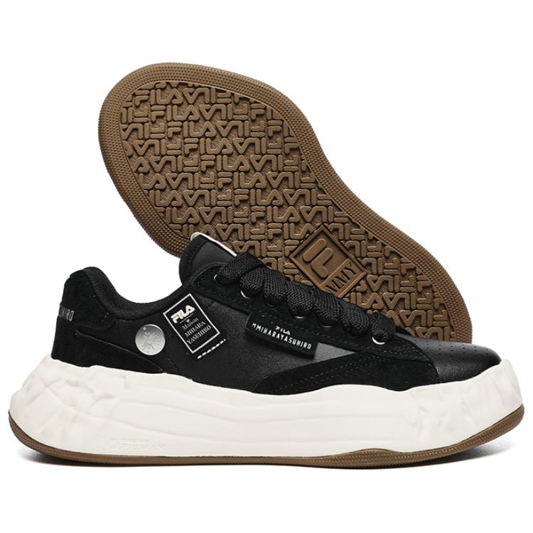 Fila FM-20 Модные Удобные Низкие Кеды для Скейтбординга Женские кроссовки Черные F12W234207FBK