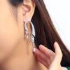 E0244 Личность Серьги-подвески с блестящим цирконом для женщин