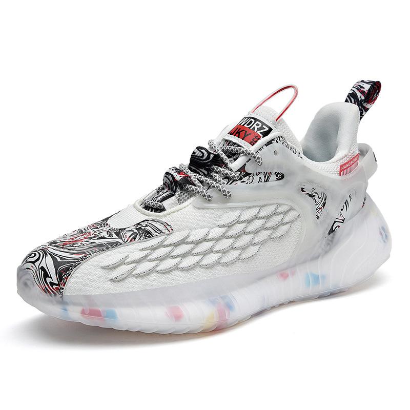 Летняя дышащая сетчатая обувь повседневная новая уличная обувь для бега кокосовая обувь национальный спорт мужская обувь