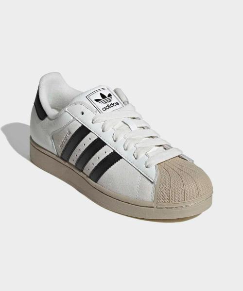 [Adidas] Superstar II - White:Black:Khaki (KJ9947)