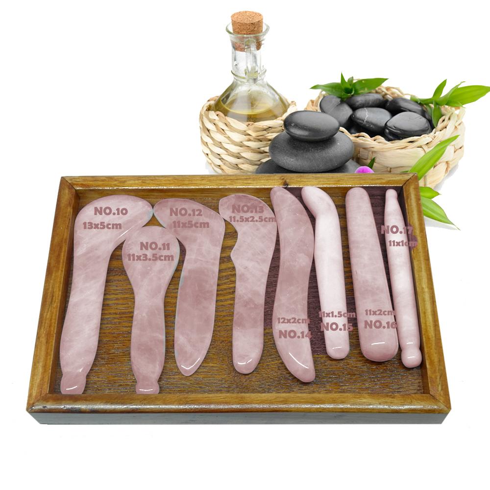 Rose Quartz Roller Slimming Face Massager Lifting Tool Natural Jade Facial Massage Roller Stone Skin Massage Beauty Care
