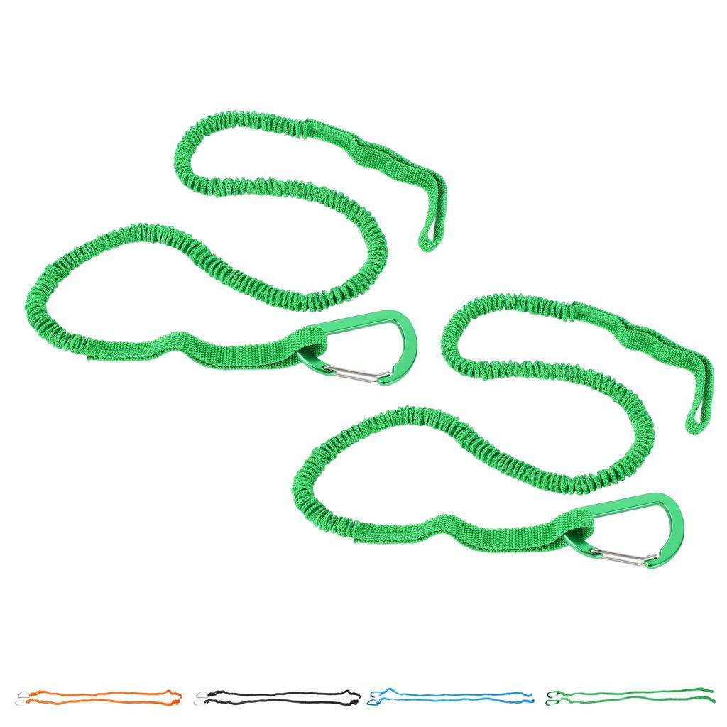 2 шт. Лиш для весла каяка, эластичный ремешок, шнурок, веревка для каякинга, гребли на лодке, гребли на каноэ, держатель для удочки