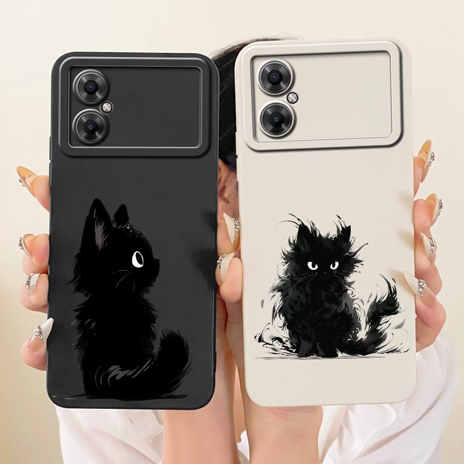 Для Xiaomi Poco M4 5G Чехол Крутой Чехол с Рисунком Совы и Дракона Мягкий Силиконовый Чехол для Телефона Для Xiaomi Poco M4 PocoM4 5G Задняя Крышка Fundas