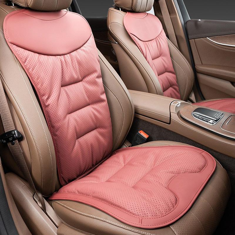 ZHM3   Keyring Car Seat Cushion Perforated Breathable For Mercedes Benz A B C E Class GLS GLA GLK GLC CLS CLA AMG W204 W205 W212 W463