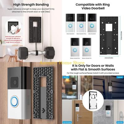 F26C Без сверления Держатели для звонка на батарейках Doorbell Plus и Видеодомофона 3 3 Plus 4 Легкая установка