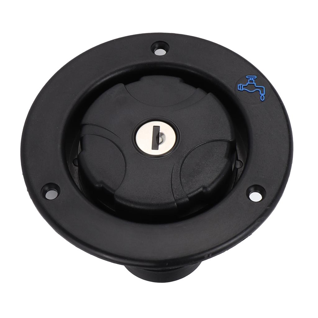 Car Weight Water Fill Hatch Inlet with 2 Keys Replacement for RVs Motorhome Camper Trailer Caravan