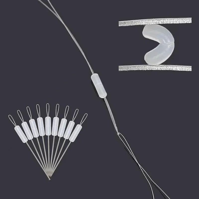 300 шт. силиконовый овальный стопор Space Bean Bobber Profession Fishing Float Resistance Anti Strand Fishing Line Fishing Gear