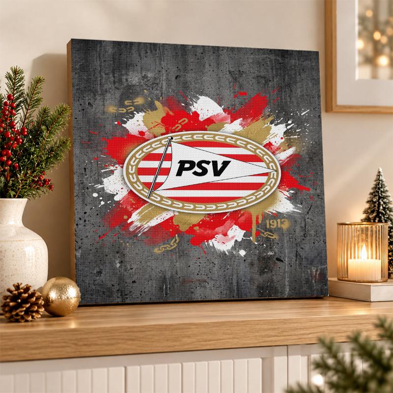 PSV Eindhoven FC Diamond Painting Kit 5D Full Drill DIY Diamond Mosaic Wall Art Home Decor