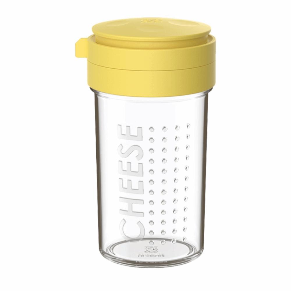 Rotatable Lid Grated Cheese Bottle Dustproof Barbecue Seasoning Jar Cheese Sprinkler Cumin Powder