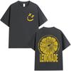 Louis Tomlinson Lemonade Tour Mens and Womens Harajuku Fashion 2026 Spring summer Pure Cotton Casual Printed Top Unisex