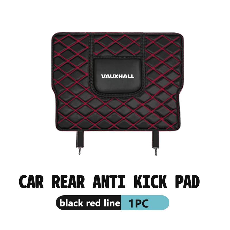 Car Seat Back Protection Anti-Kick Pad Rear Seat Storage Bag Auto Accessories For Vauxhall VXR8 Insignia Vivaro Zafira Combo