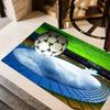 Soccer Ball Stadium Floor Mat Perfect for Decorate room Playrooms Kitchen Bedrooms Anti-slip Rug Anime Office Decor Spiritual Gift
