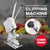 Вакууматоры Упаковочная запаечная машина Ручная Машина для завязывания узлов колбас и ветчины Супермаркет + U-образные клипсы Серебристый