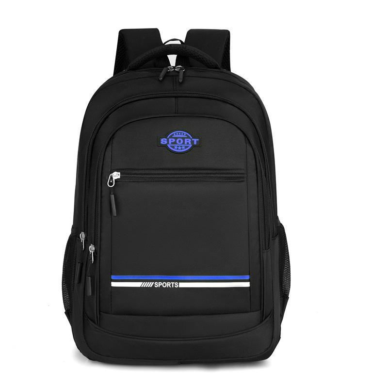 2026 Large Capacity Backpack for Men College High School Student Korean Style Outdoor Waterproof Laptop Business Travel Bag