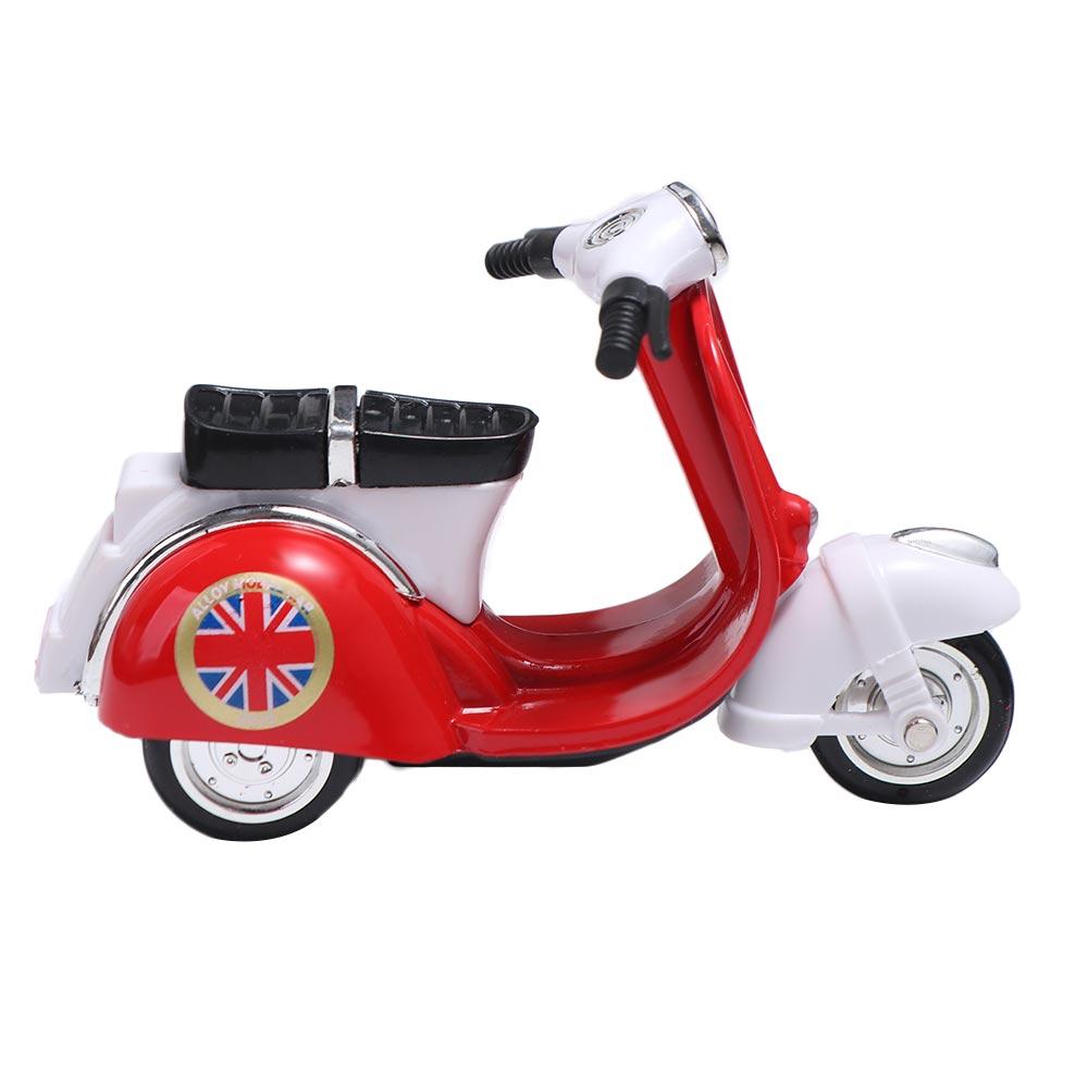 Miniature Motorcycle Model Pull-back Simulation Motorcycle Toy Mini Motorcycle  Friend Children