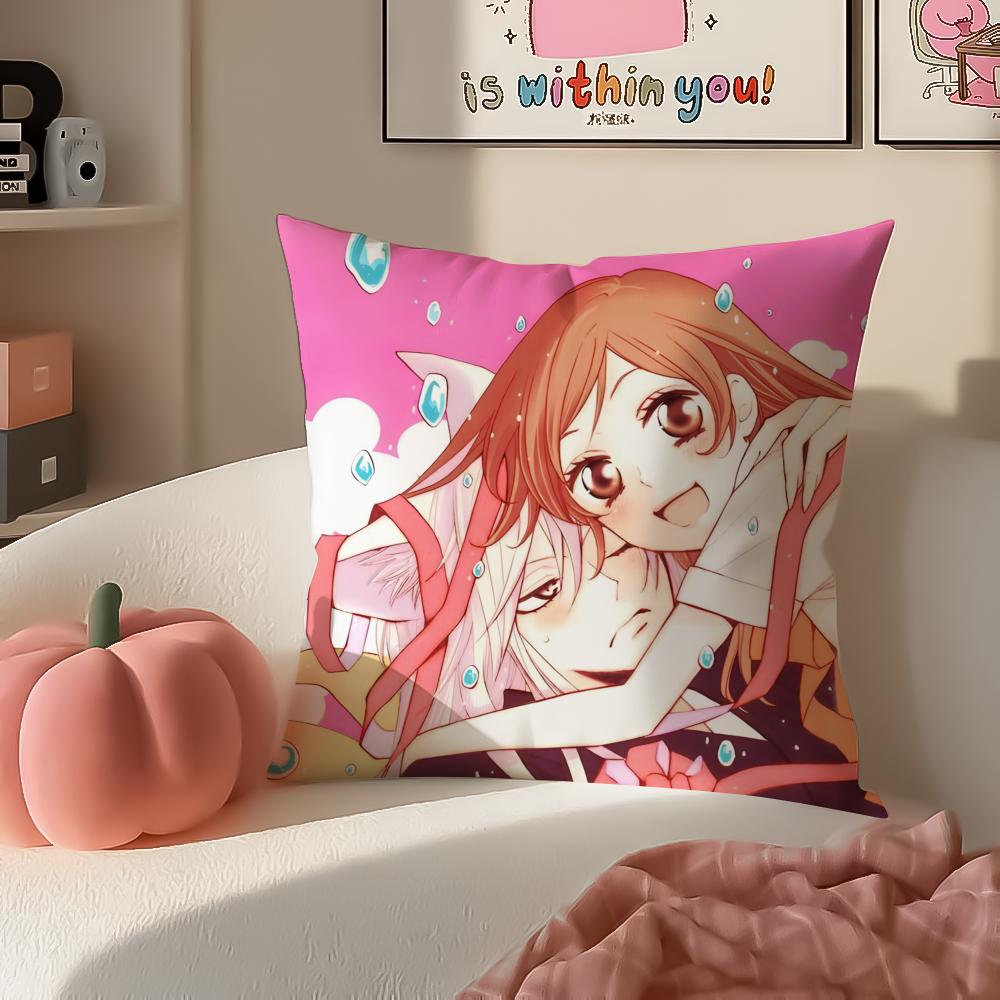 Романтичная японская аниме kKamisama Love Наволочка Подушка Короткий Плюш Невидимая молния Комната Диван Чехол на подушку