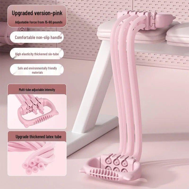 Фитнес-лента-восьмерка: Женский эспандер для груди и спины, эластичная лента для йоги