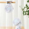 CHIGO Small Fan Home Student Dormitory Office Desk Flip Fan USB Desk Clip Fan