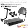 Thickened Bicycle Rear Seat Cushion with Backrest for Carrying People or Children
